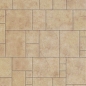 Preview: Puppenhaus Fliesentapete limestone random tiles geprägt