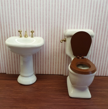 Toilette Porzellan