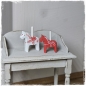 Preview: Dala horse small with candle