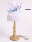Preview: 3,5volts Dollshouse floor lamp textile white blue