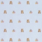 Preview: Dollshouse wallpaper Blocks And Bears Blue