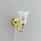 Preview: 12V Wandlampe mit Tulpenschirmchen 1-armig
