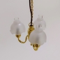 Preview: 12V Deckenlampe mit Schirmchen 3-armig