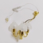 Preview: 12V Deckenlampe mit Schirmchen 3-armig