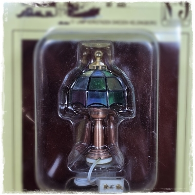 12V Tiffany Tischlampe bunt