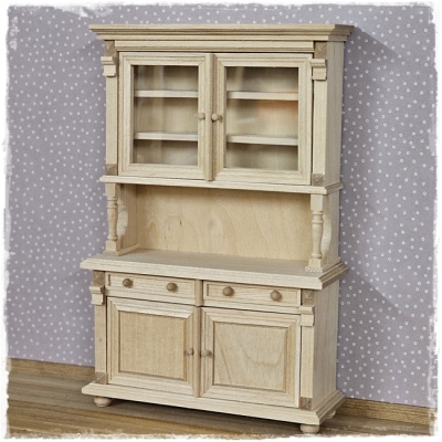 Preview: Natural wood kitchen cabinet