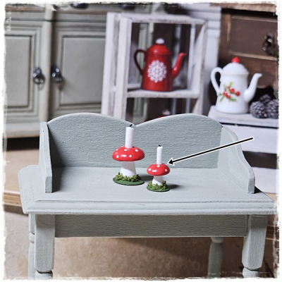 Kerzenhalter Pilz klein