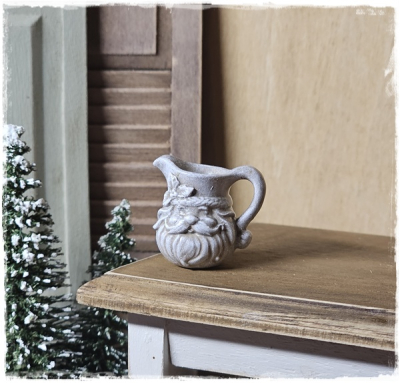 Krug Weihnachtsmann grau