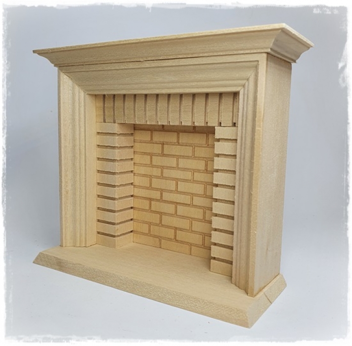 Naturalwood fireplace "brick-look"