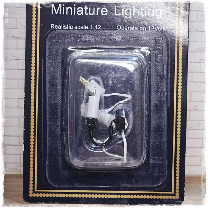 Dollshouse wall lamp 12Volts