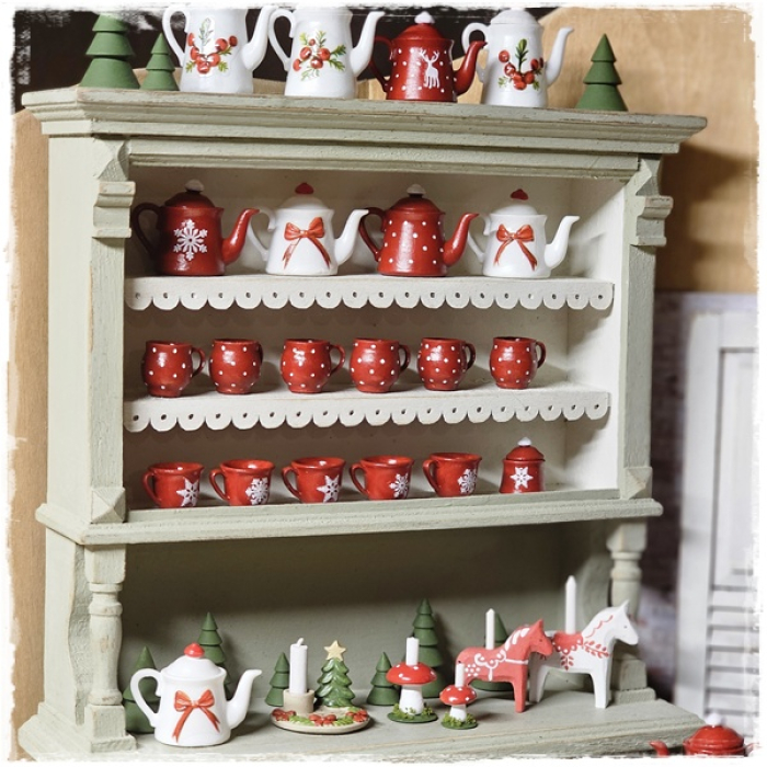 Kleine Dose rot mit Stern