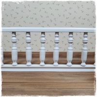 balcony railing white