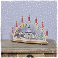 Schwibbogen Kirche Seiffen