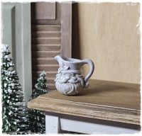 Krug Weihnachtsmann grau